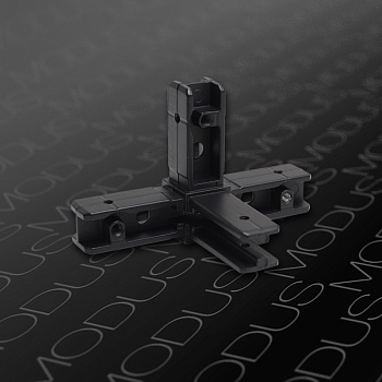 Уголок соединительный 4L, латунь+4 винта, Modus