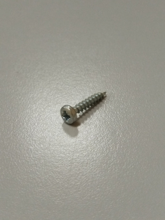 Шуруп 4,0х35мм, овальная шляпка, белый цинк