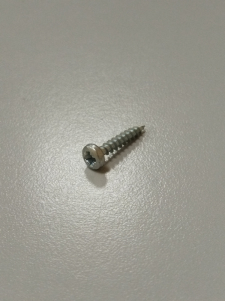 Шуруп 4,0х35мм, овальная шляпка, белый цинк