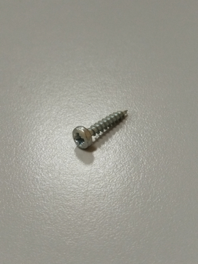 Шуруп 4,0х35мм, овальная шляпка, белый цинк