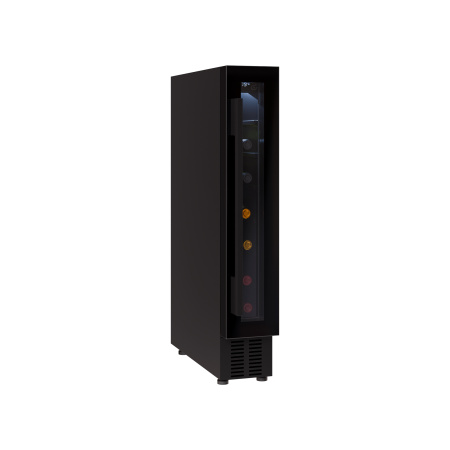 Винный шкаф LWD1507BL, 870х150х525 мм, стекло, черный, Lex