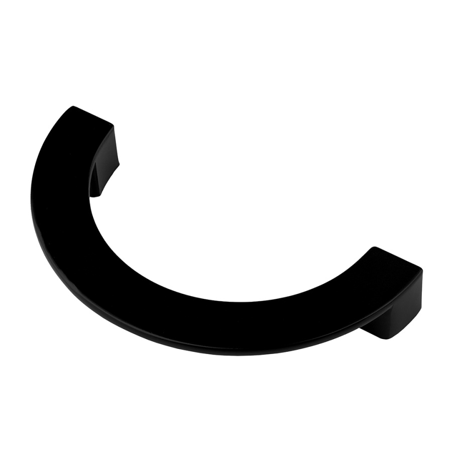 Ручка-скоба, 2634, 96мм, металл, черный матовый