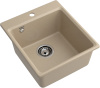 Мойка GranFest LEVEL 420, 420х480 мм, песочный
