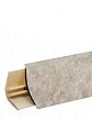 Плинтус LB-15, малага, L=3000мм, 13,4х13,4мм, Россия