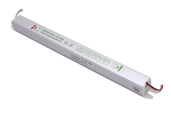 Трансформатор  24W/12V, 2А, IP20, 234x18x18мм, сверхтонкий, без шнура, SWG