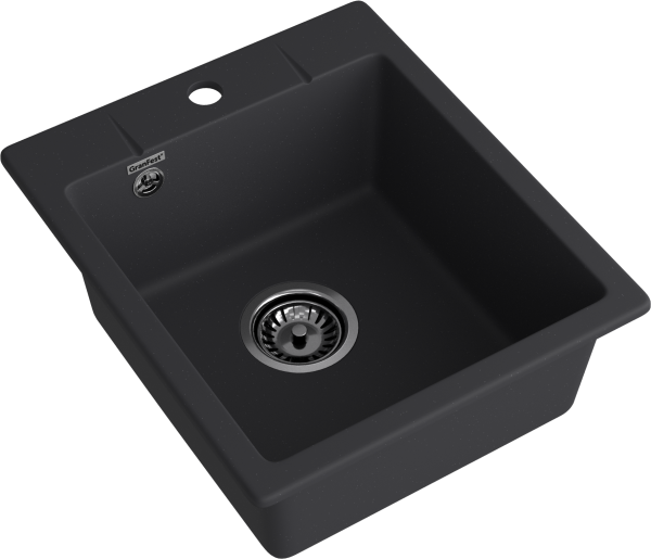 Мойка GranFest URBAN 242, 420х490 мм, черный