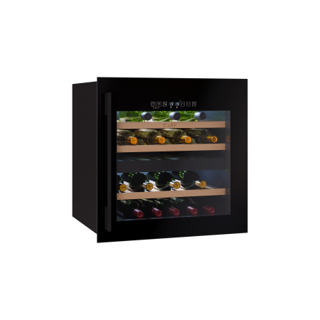 Винный шкаф LWD6036BL DUAL ZONE S, 595х590х563 мм, стекло, черный, Lex