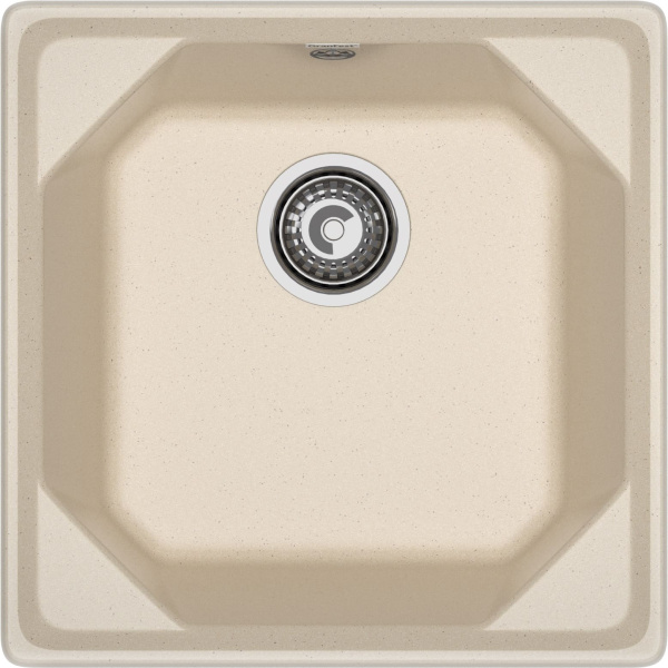 Мойка GranFest UNIQUE U-500, 500х500 мм, кашемир