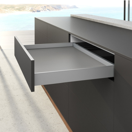 Комплект ящика AvanTech You, H77мм, NL500мм, серебристый