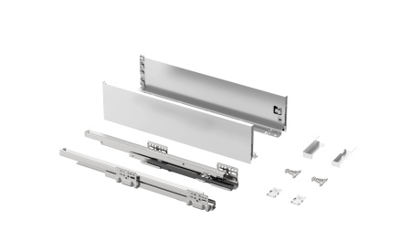 Ящик тонкостенный Nova Tech, L=500мм, H=116мм, белый, HISSEN