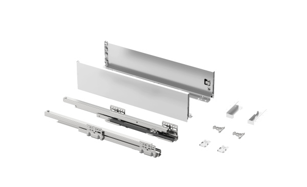 Ящик тонкостенный Nova Tech, L=300мм, H=116мм, белый, HISSEN