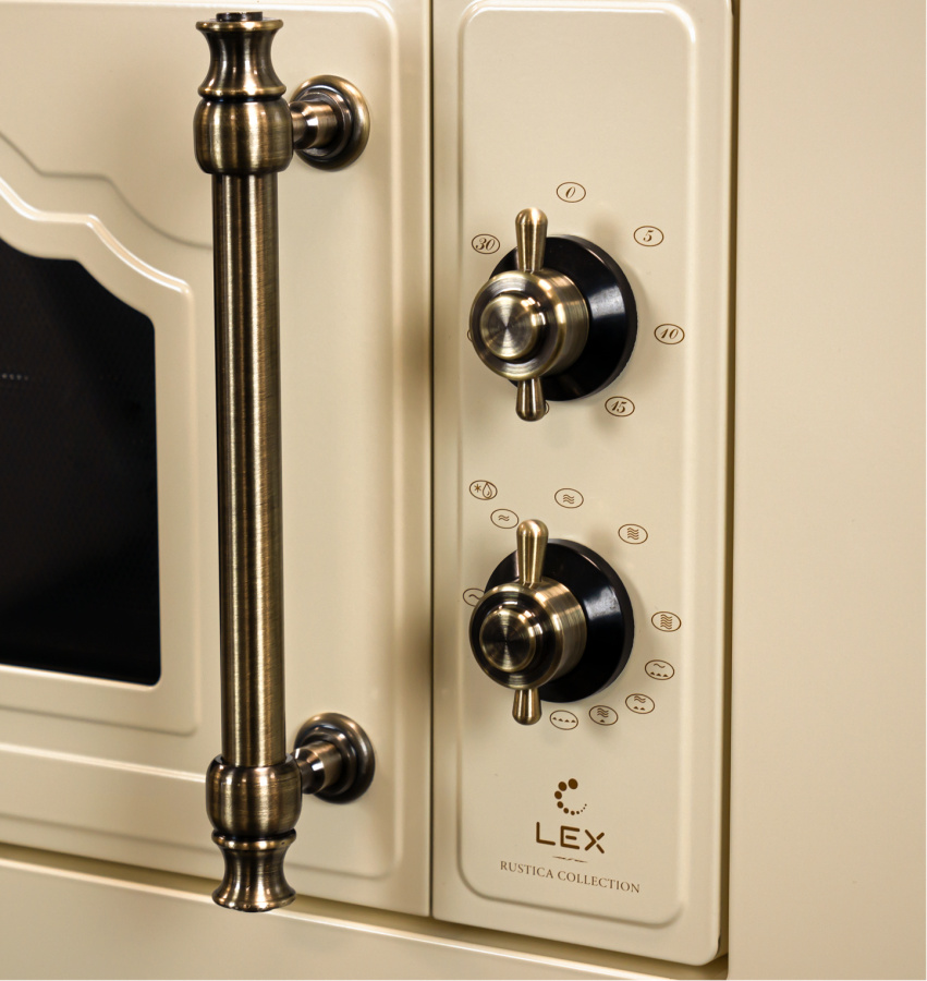 Микроволновая печь BIMO 20.01 C IV, слоновая кость, Lex