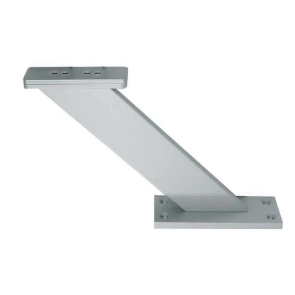 Барная стойка косая, h=170мм, матовый алюминий, Rejs