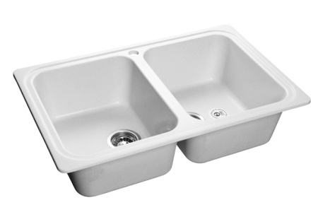 Мойка GranFest STANDART 780K, 786х500 мм, иней