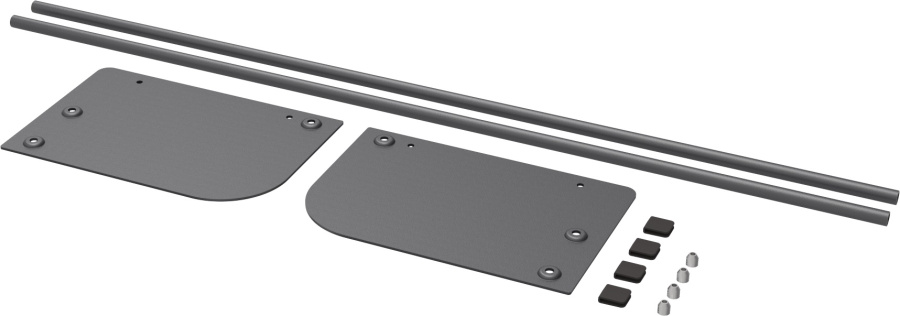 Подставка для обуви Конеро, W 762 мм, черный, Kessebohmer