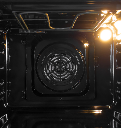 Духовой шкаф EDM 075 BBL, 60 см, стекло, черный, Lex