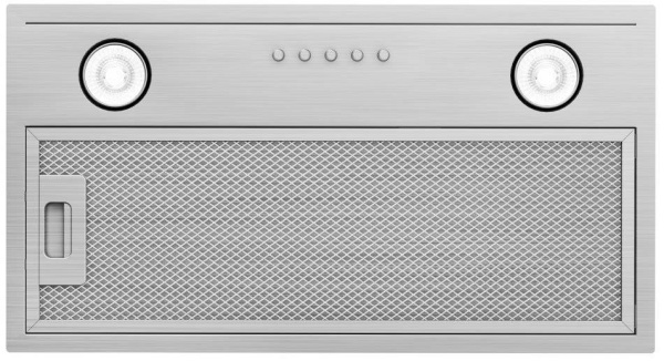 Вытяжка полновстраиваемая Flatbox, 50см, без угольного фильтра, инокс, Konigin