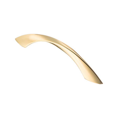 Ручка-скоба, 2180, 96мм, металл, золото