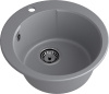 Мойка GranFest URBAN 649, d=490 мм, темно-серый