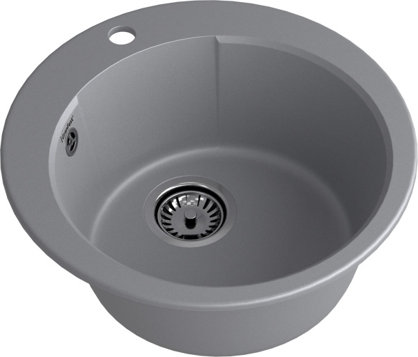 Мойка GranFest URBAN 649, d=490 мм, темно-серый