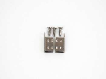 Крепёж монтажный для LED FLEX SYSTEM, накладной, сталь, (компл. 2шт), Jet