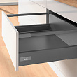 Комплект ящика InnoTech Atira полного выдв Silent System, H176, NL420, антрацит