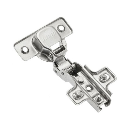 GTV Петля внутренняя, с планкой 2мм, БЕЗ доводчика, с еврошурупом, 45мм