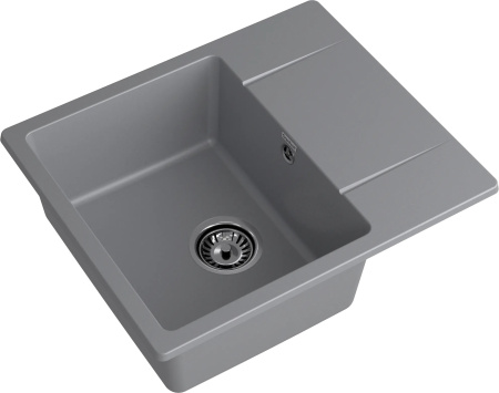 Мойка GranFest URBAN 258L, 580х490 мм, темно-серый