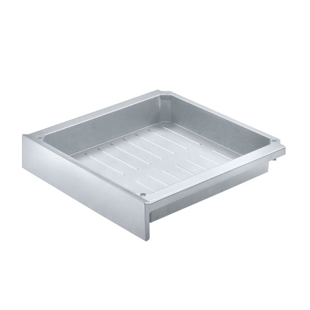 Лоток для канцелярских товаров SmarTray, 376x354x60мм, пластик, под алюминий