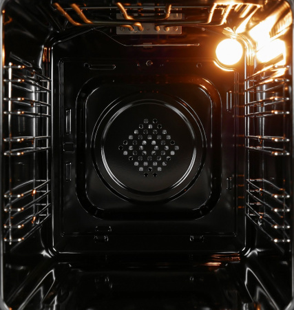 Духовой шкаф EDM 4570 BBL, 45 см, стекло, черный, Lex