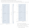 Стяжка-выпрямитель врезной, L=1000-2700мм, белый, AQ