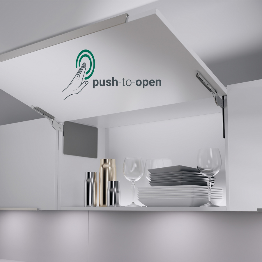 Подъемник Фри Слим Флап PTO (M-L), Ш=200-1200, В=225-650, 0,7-21,3кг, никель