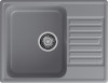 Мойка GranFest QUARZ 13, 617х480 мм, темно-серый (прямоугольная, без сифона)