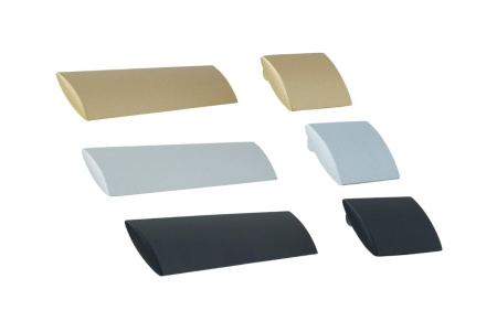 Ручка-скоба, 1016, 32мм, металл, черный матовый