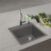 Мойка Rivelato TESORO 455-R, 450х510х200мм, серый металлик