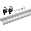 Комплект профилей WingLine L, L=2400мм, с ниж. направ. проф, с перфорацией, алюминий анодированный