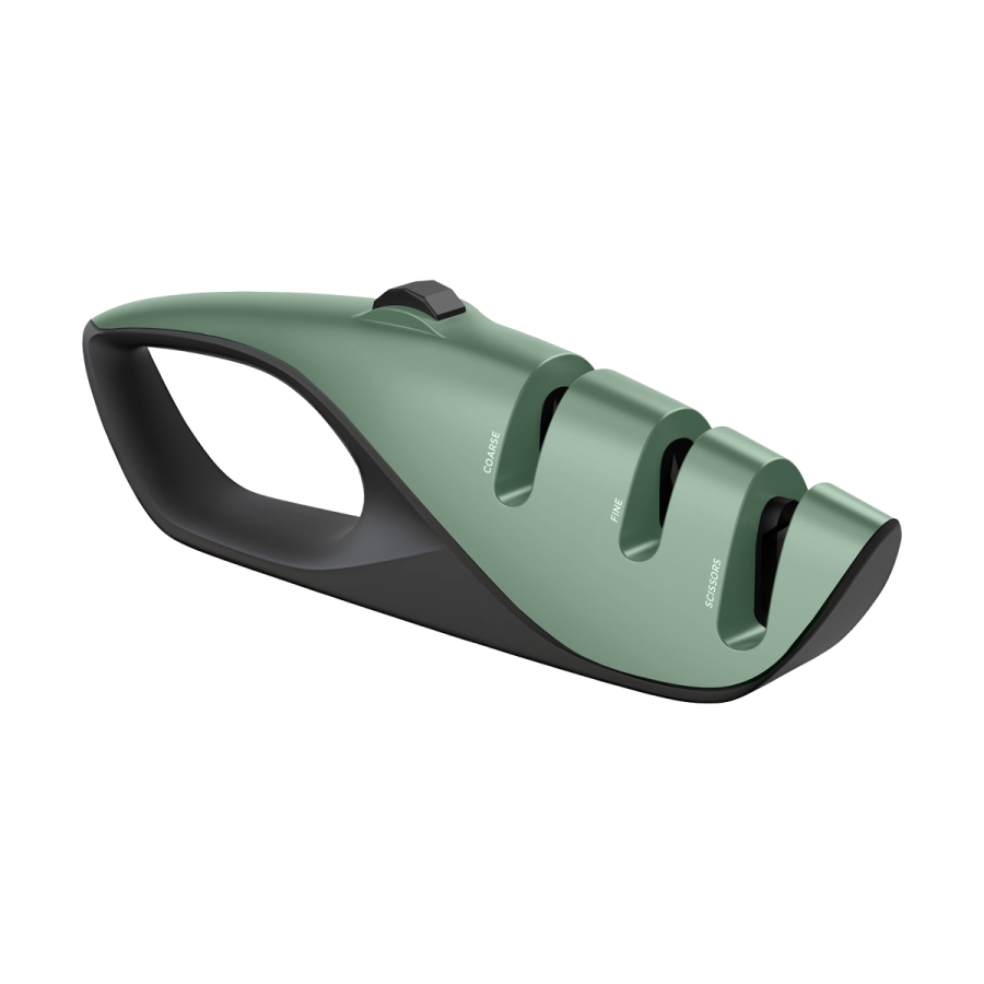 Механическая точилка для ножей UN-01-OL, пластик/нерж. сталь, olive