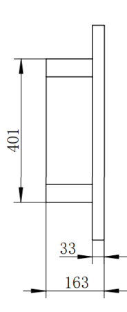 Мойка накладная, 800х600х170х0,6мм, глянец, левая, сифон, CMF