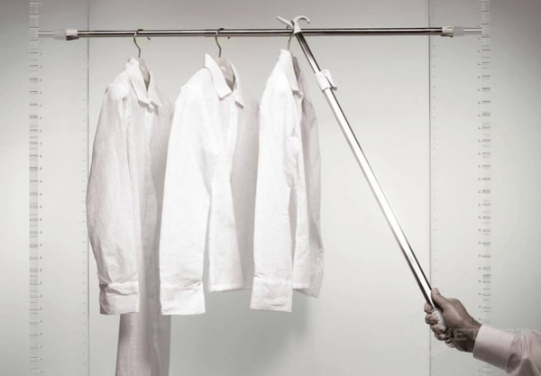 Съемник для одежды Ambos, хром