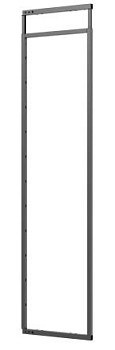 Рама колонны выдвижной S109LR, H1630-1830мм, в шкаф 300 мм, антрацит, Jet