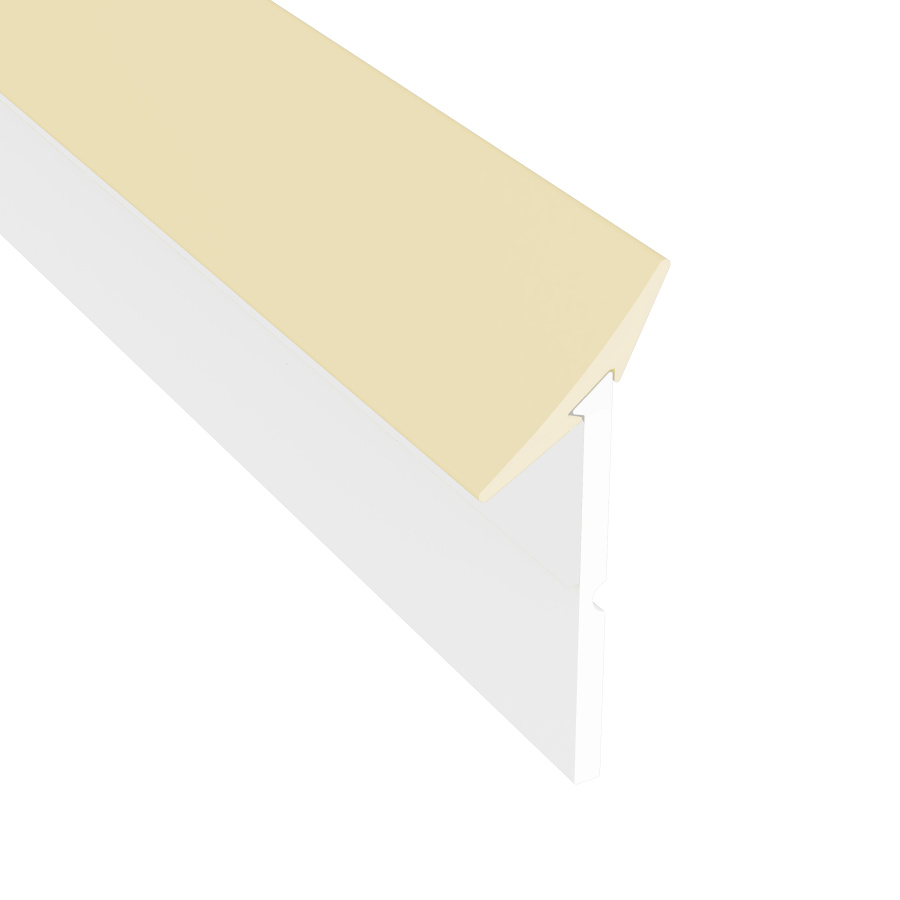 Плинтус гибкий СИЛИ, L=4,2 м, бежевый 10, Россия