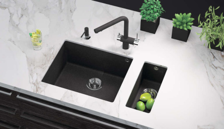Мойка Bosen 20-U-BL, Tetogranit/черный