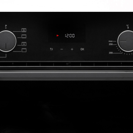 Духовой шкаф Konigin Barberry 60 BKF E9, 60см, черное стекло