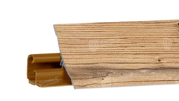 Плинтус LB-23, ель золотистая, 3000мм, Россия