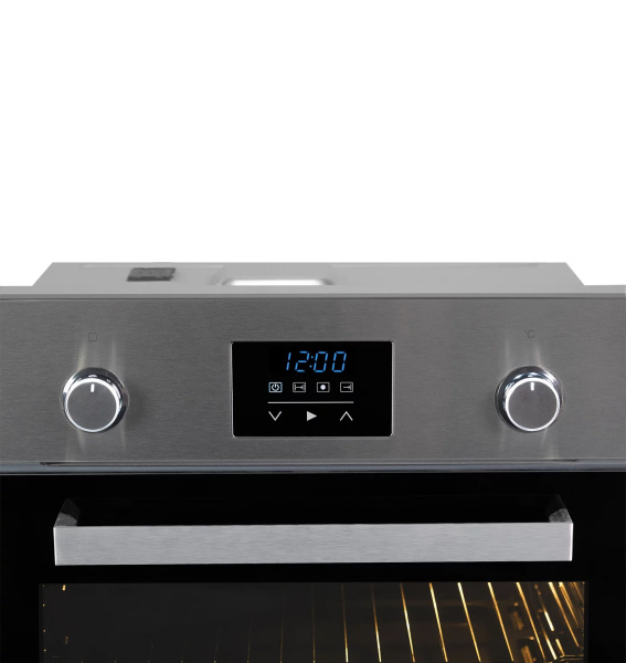 Духовой шкаф EDP 093 IX NEW, 60 см, стекло/нерж. сталь, нерж. сталь, Lex