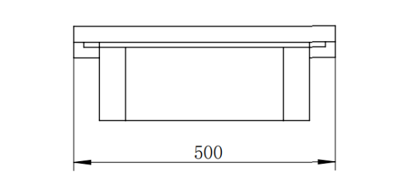 Мойка накладная, 500х600х160х0,6мм, глянец, универсальная+сифон, CMF