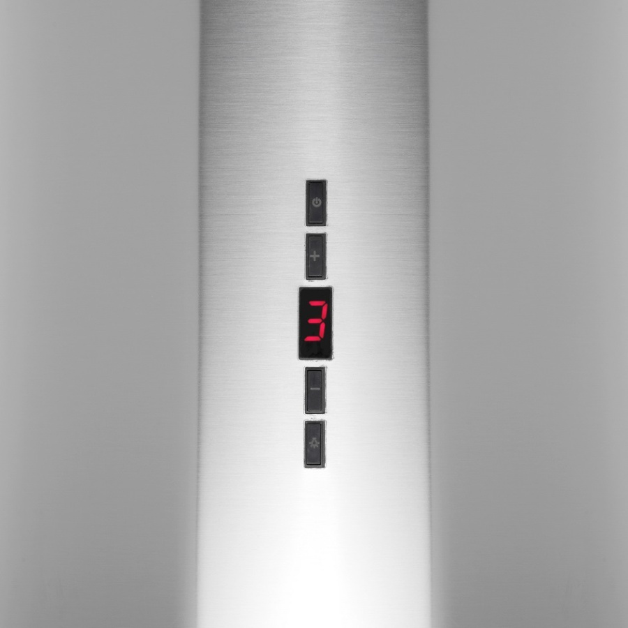 Вытяжка настенная Trinity Inox, 31 см, без угольн. фильтра, ПДУ, нерж. сталь, Konigin