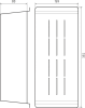 Коландер Rivelato FN-8638, 392х169х80мм, нерж. сталь