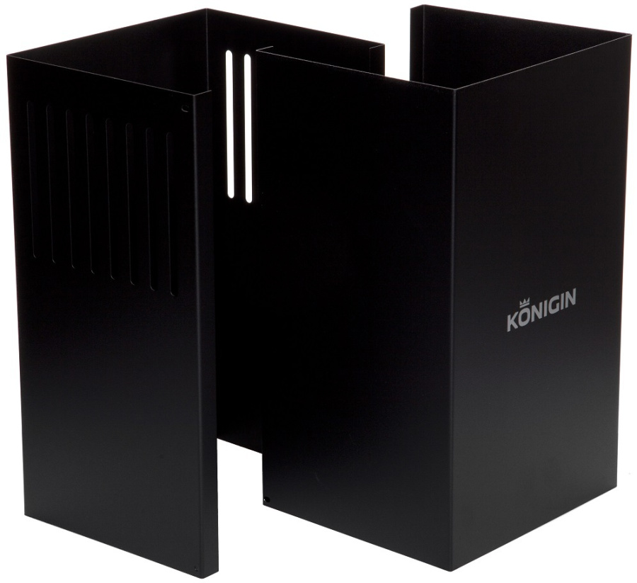 Вытяжка наклонная Colibri Tech Black, 50 см, без угольн. фильтра, черный, Konigin