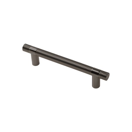 Ручка-скоба, 7230, 96мм, металл, черный хром